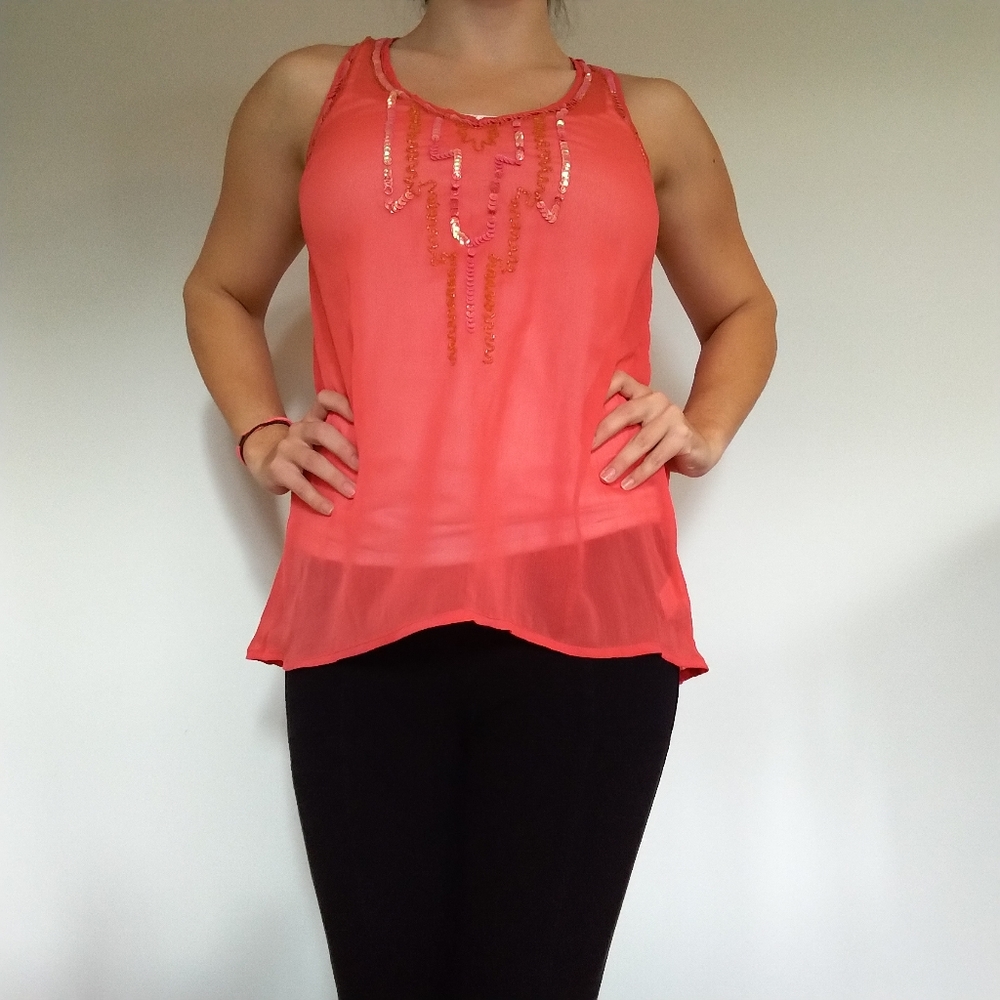 HeartSoul Sheer Tank size small